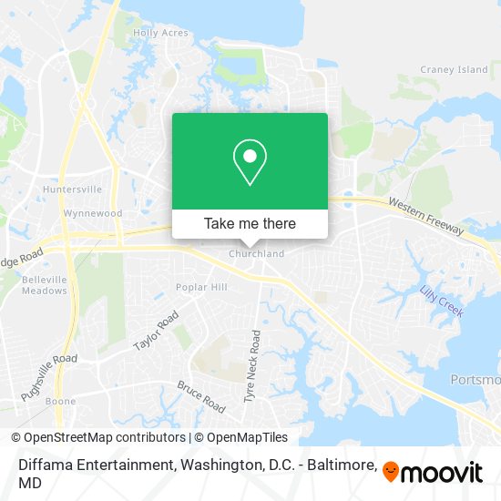 Mapa de Diffama Entertainment