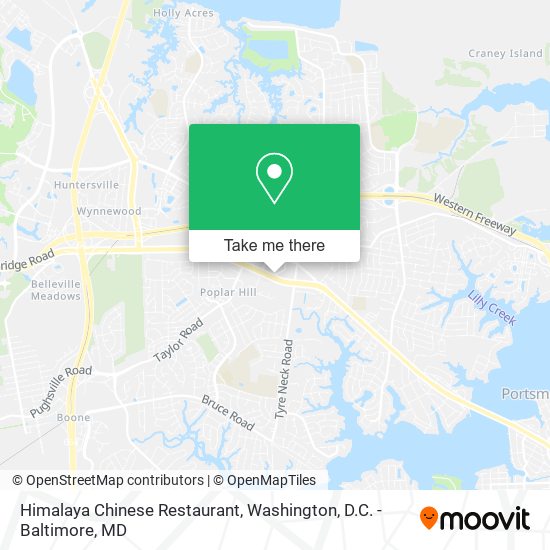 Himalaya Chinese Restaurant map