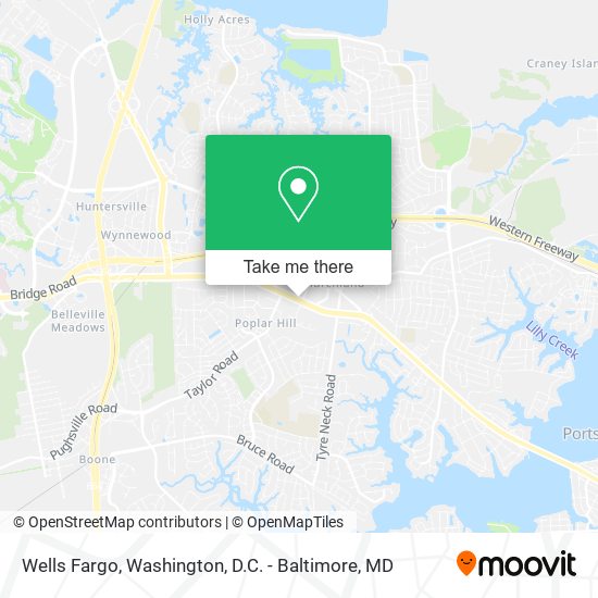 Wells Fargo map