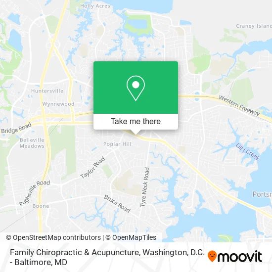 Family Chiropractic & Acupuncture map
