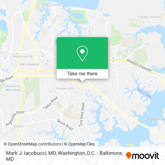 Mark J. Iacobucci, MD map