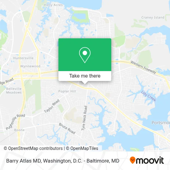 Barry Atlas MD map
