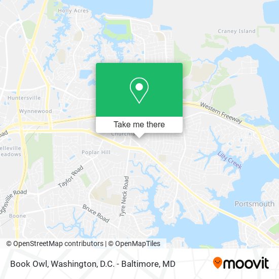 Book Owl map