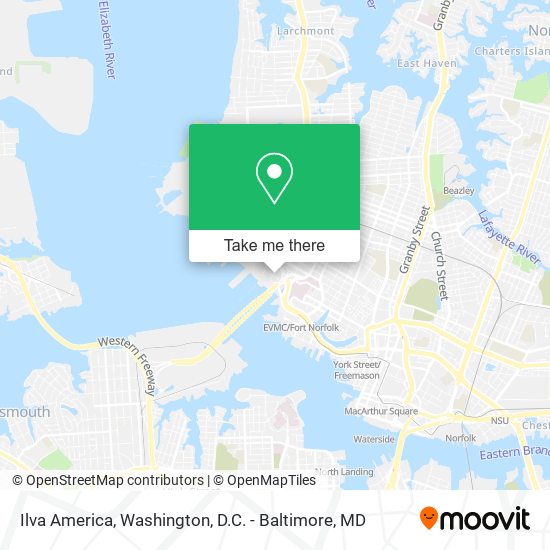 Mapa de Ilva America