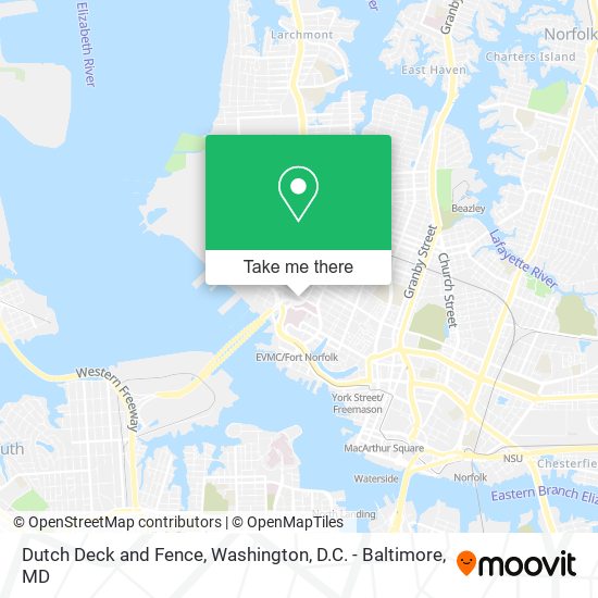 Dutch Deck and Fence map