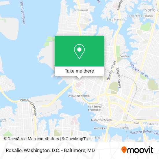 Mapa de Rosalie