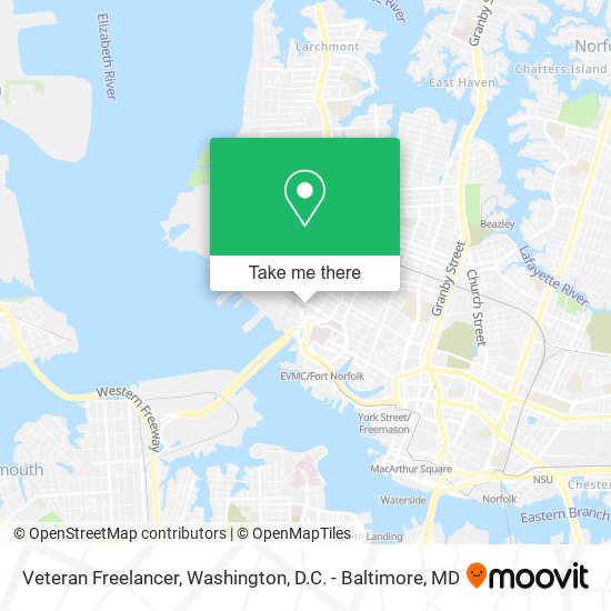 Mapa de Veteran Freelancer