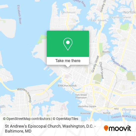 St Andrew's Episcopal Church map