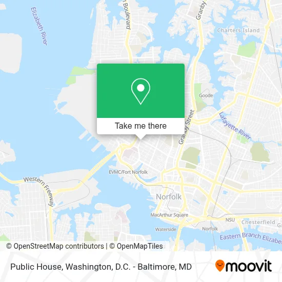 Public House map