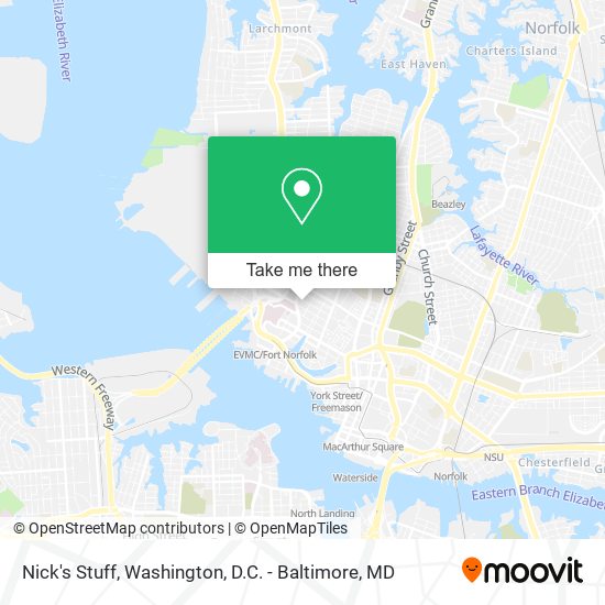 Nick's Stuff map