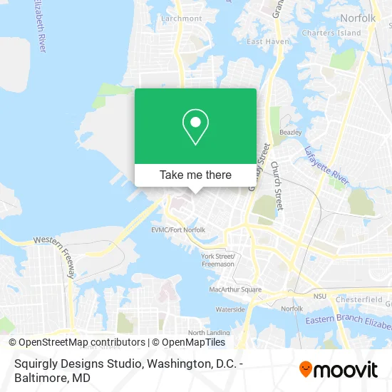 Squirgly Designs Studio map