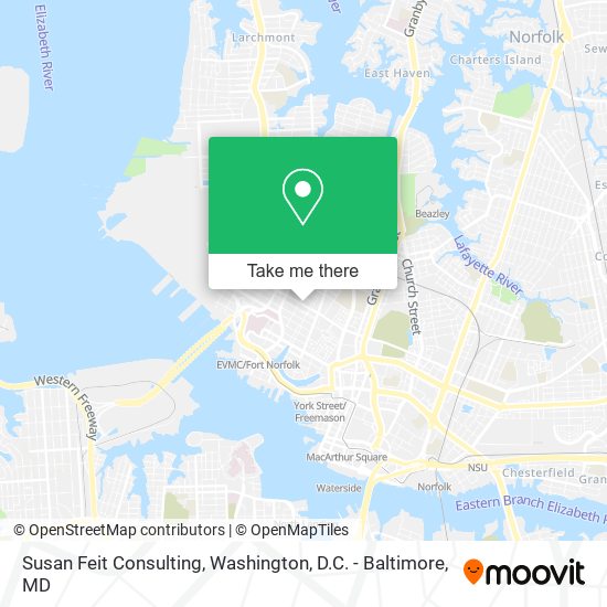 Susan Feit Consulting map