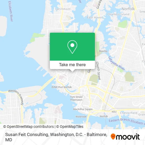 Susan Feit Consulting map