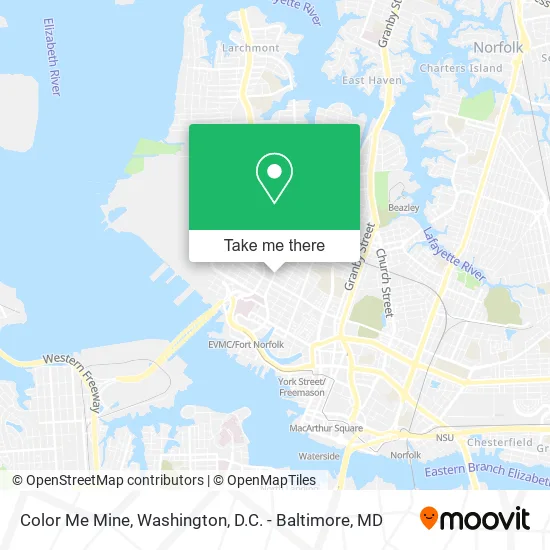 Color Me Mine map
