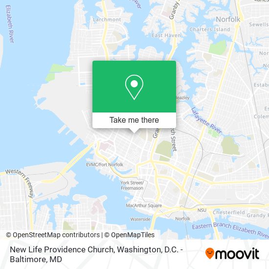 New Life Providence Church map