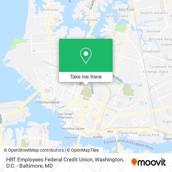 HRT Employees Federal Credit Union map