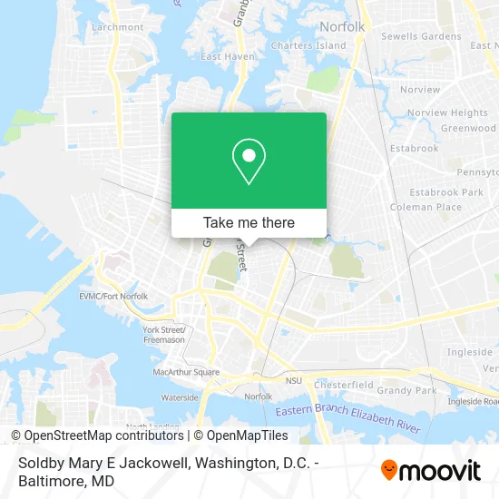 Soldby Mary E Jackowell map