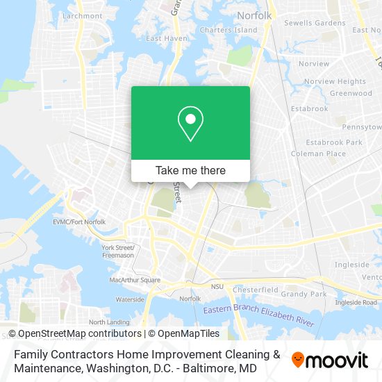 Mapa de Family Contractors Home Improvement Cleaning & Maintenance
