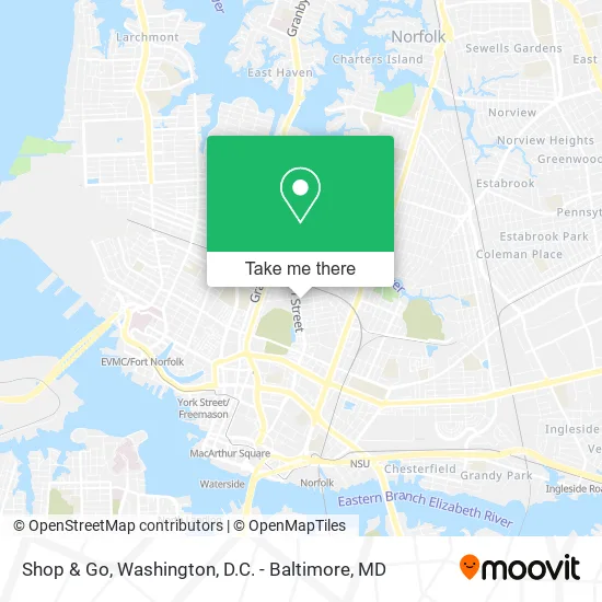 Shop & Go map