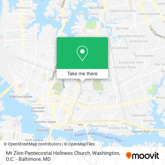 Mt Zion Pentecostal Holiness Church map