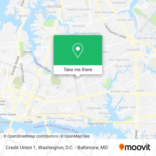 Mapa de Credit Union 1
