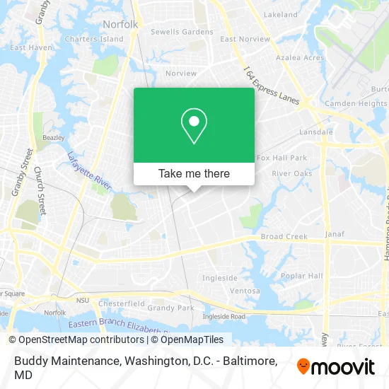 Buddy Maintenance map