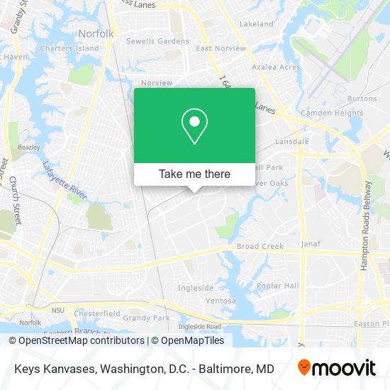 Keys Kanvases map