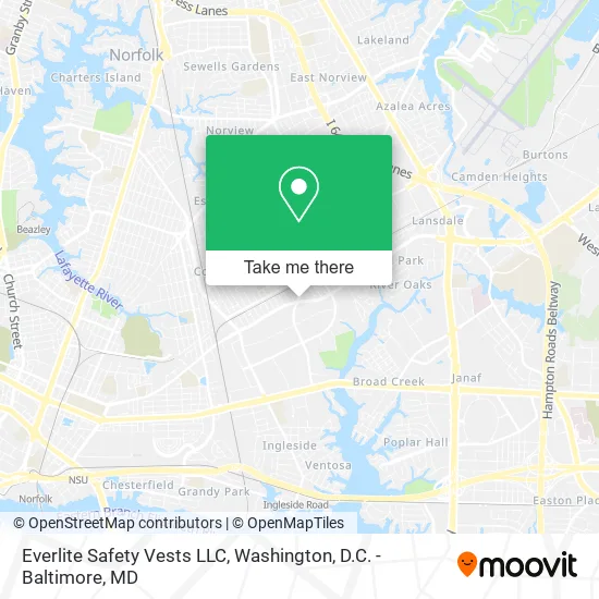 Mapa de Everlite Safety Vests LLC