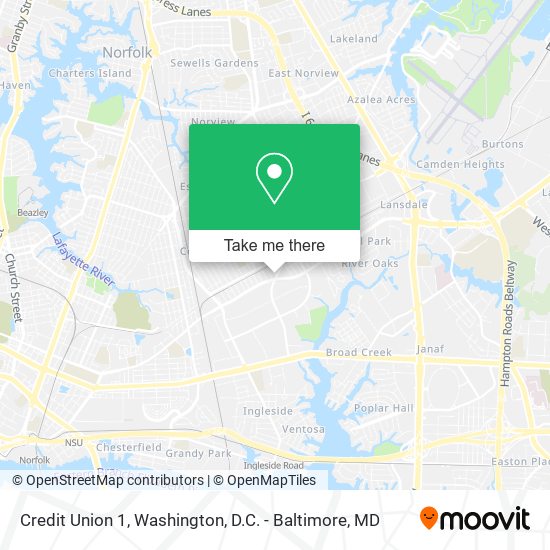 Credit Union 1 map