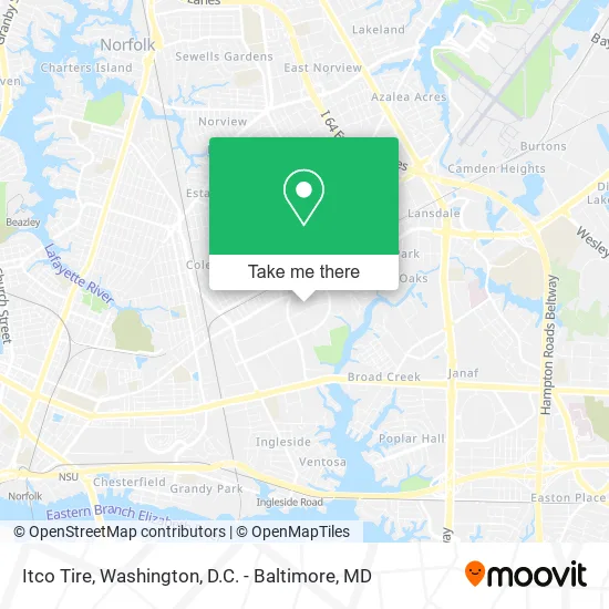 Itco Tire map