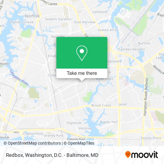Redbox map