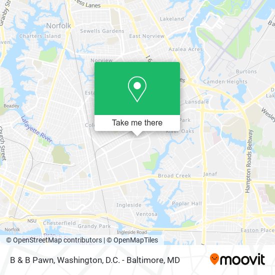 B & B Pawn map