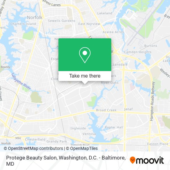 Protege Beauty Salon map