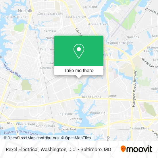 Rexel Electrical map