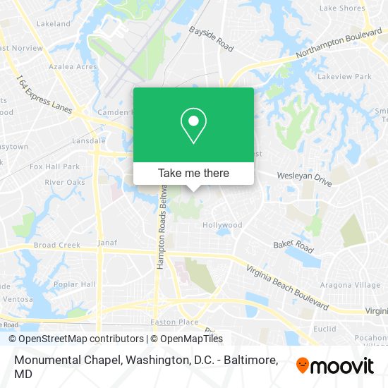 Monumental Chapel map