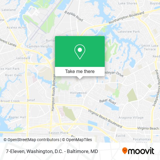 7-Eleven map