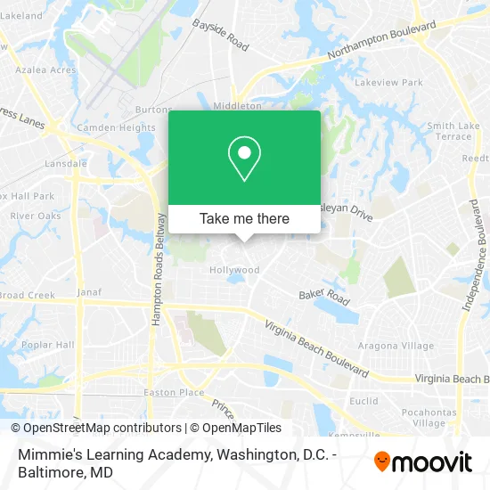 Mimmie's Learning Academy map