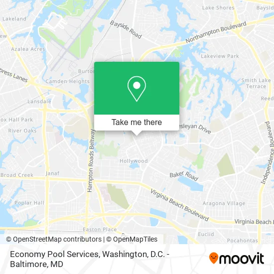 Economy Pool Services map