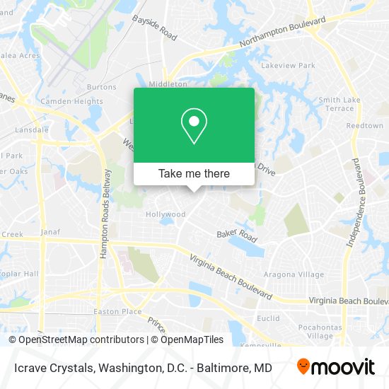 Icrave Crystals map