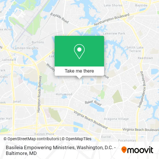 Basileia Empowering Ministries map