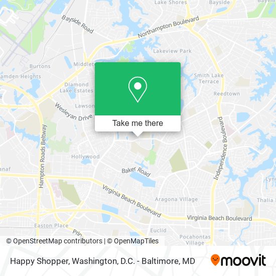 Mapa de Happy Shopper