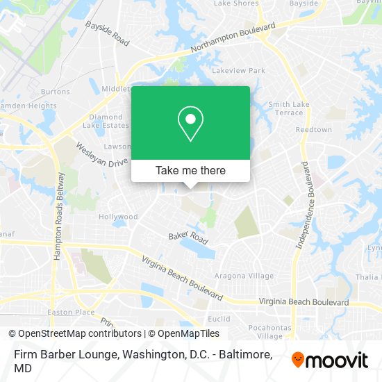 Mapa de Firm Barber Lounge