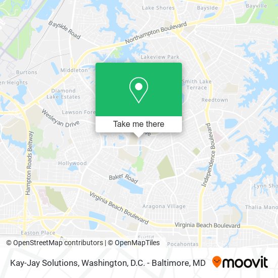 Kay-Jay Solutions map