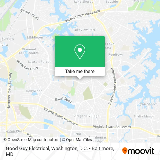 Good Guy Electrical map