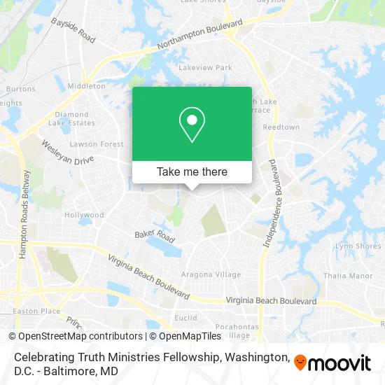 Celebrating Truth Ministries Fellowship map