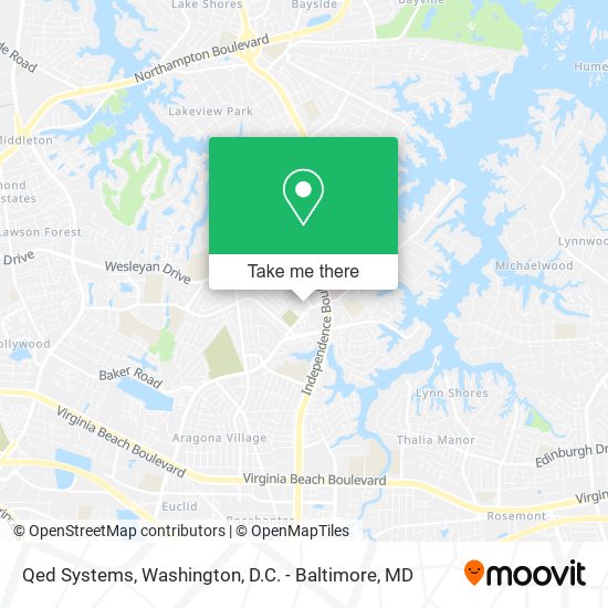 Qed Systems map