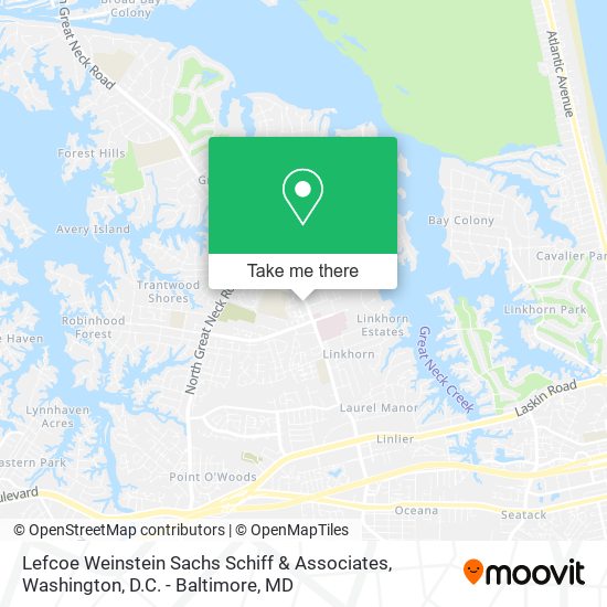 Lefcoe Weinstein Sachs Schiff & Associates map