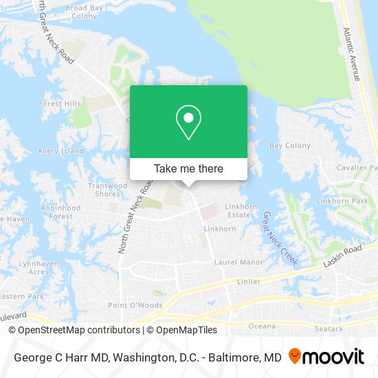 Mapa de George C Harr MD