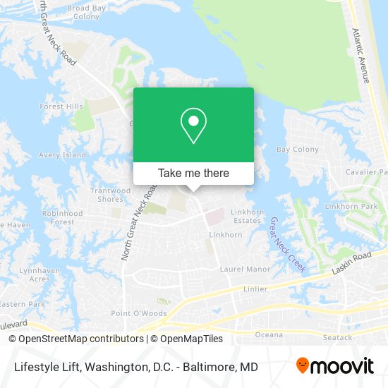 Lifestyle Lift map