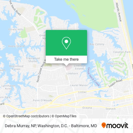 Debra Murray, NP map